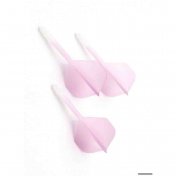 Plumas Flights Darts Cuesoul Tero AK5 L Gradation Pink Standard   - 2