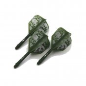 Plumas Cuesoul Integrate Flights AK5 Shape M Verde Skeleton Pattern  - 1