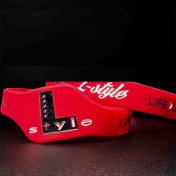 L-style Wristband Red - 1