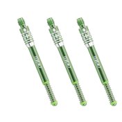    Cañas Shaft Cuesoul Tero Flights Aluminum Green D 37mm  - 3