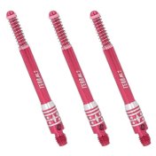  Cañas Shaft Cuesoul Tero Flights Aluminum Red E 40mm  - 2