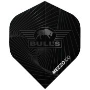 Plumas Bulls Darts Mezzo 100 No2 Standard Negro 
