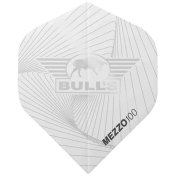Plumas Bulls Darts Mezzo 100 No2 Standard Blanco