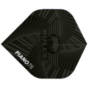 Plumas Bulls Darts Piano 75 No2 Standard Negro - 3