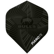 Plumas Bulls Darts Piano 75 No2 Standard Negro - 1