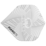 Plumas Bulls Darts Piano 75 No2 Standard Blanco - 3
