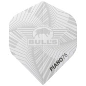 Plumas Bulls Darts Piano 75 No2 Standard Blanco