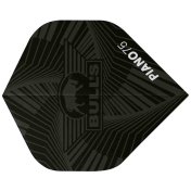Plumas Bulls Darts Piano 75 No2 Standard Negro 5 Packs - 3