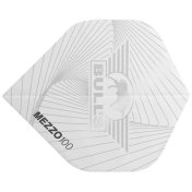 Plumas Bulls Darts Mezzo 100 No2 Standard Blanco Pack 5 - 3