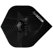 Plumas Bulls Darts Mezzo 100 No2 Standard Negro Pack 5 - 3