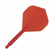 Plumas Condor Axe Standard Rojo Largo 33.5mm 3 Uds.  - 1