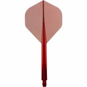 Plumas Condor Axe Standard Rojo Claro Largo 33.5mm 3 Uds.  - 2