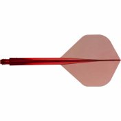 Plumas Condor Axe Standard Rojo Claro Largo 33.5mm 3 Uds.  - 3