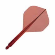 Plumas Condor Axe Standard Rojo Claro Largo 33.5mm 3 Uds. 