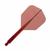 Plumas Condor Axe Shape Rojo Claro S 21.5mm 3 Uds. 