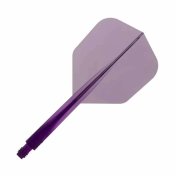 Plumas Condor Axe Shape Morada Clara M 27.5mm 3 Uds. 