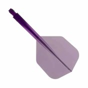 Plumas Condor Axe Shape Morada Clara Largo 33.5mm 3 Uds.  - 3