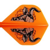 Plumas Condor Axe Standard Aussie Bull Naranja M 27.5m 3 Uds.   - 2