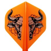 Plumas Condor Axe Standard Aussie Bull Naranja M 27.5m 3 Uds.   - 3