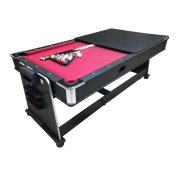 Multijuego Giratorio 4 en 1 Olimpus Billar, Air Hockey,Ping-Pong, Mesa comedor - 2