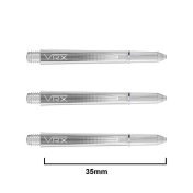 Cañas Red Dragon Shaft VRX Short Clear 35mm  - 2