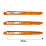 Cañas Red Dragon Shaft VRX Medium Naranja 48mm  - 3