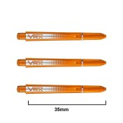 Cañas Red Dragon Shaft VRX shortNaranja 35mm  - 2