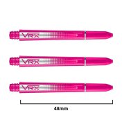 Cañas Red Dragon Shaft VRX Medium Rosa 48mm - 3