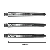 Cañas Red Dragon Shaft VRX Black Tint 48mm  - 2