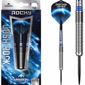 Dardos Mission Josh Rock The Rock Plata Azul 80% 23g - 6