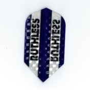 Plumas Ruthless Slim Embosed Azul - 1