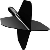 Plumas Mission Force 90 No6 Negro - 3