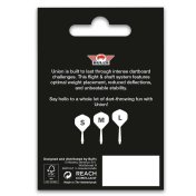 Plumas Bulls Darts Union Flights System Negra No2 - 3