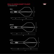 Plumas Bulls Darts Union Flights System Verde No2 - 4