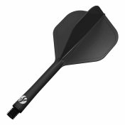 Plumas Shot Darts Deck System Negra  - 2