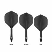 Plumas Shot Darts Deck System Negra  - 4