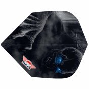 Plumas Bulls Darts Phantom 100 No6 Shape Azul - 2