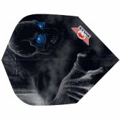 Plumas Bulls Darts Phantom 100 No6 Shape Azul - 3