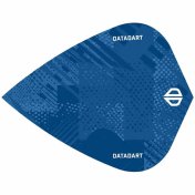 Pluma Dardos Datadart Grunge Azul Kite N6 - 2