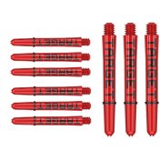   Cañas Target Pro Grip Tag Shaft Med 3 sets Red Black (48mm) - 2