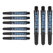 Cañas Target Pro Grip Tag Shaft Med 3 sets Black Blue(48mm) - 2