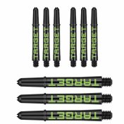 Cañas Target  Pro Grip Tag Shaft Intb 3 sets Black Green (41mm) - 2