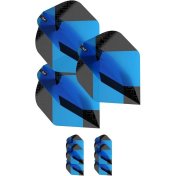 Plumas Target Tag Black Blue (3 Sets) No2 - 2