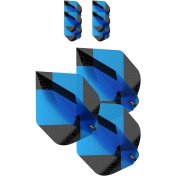 Plumas Target Tag Black Blue (3 Sets) No2 - 3