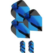 Plumas Target Tag Black Blue (3 Sets) No6 - 2