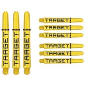 Cañas  Target Pro Grip Tag Shaft Intb 3 sets Black Yellow (41mm) - 1
