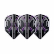 Plumas Champagne Flights L-Style L3EZ Standard Mike Valentin V3 Blanco Transparente - 2