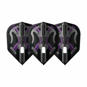 Plumas Champagne Flights L-Style L3PRO Shape Mike Valentin V3 Negro - 2