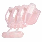 Caja Plumas fit flight Cosmo Darts case 2.5 Air Clear Pink - 1