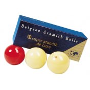 Juego Bolas Billar Carambola Super Aramith de Luxe Caja Azul 61.5mm                                                  - 1